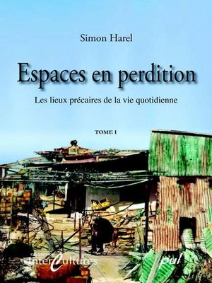 cover image of Espaces en perdition  1